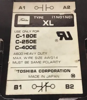 Used TOSHIBA C-180E PLC Contactors Michigan US | Ideal Machinery #1299928