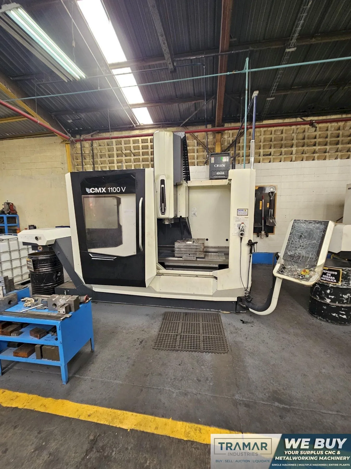 Used 2024 DMG MORI CMX 1100V Vertical Machining Centers Michigan US | Tramar Industries #1271564