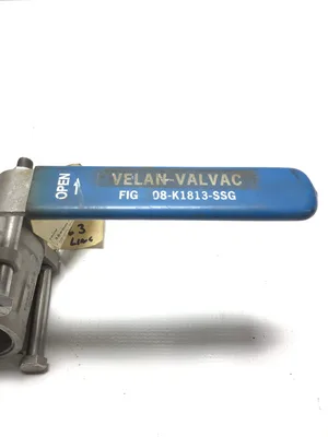 USED VELAN-VALVAC W08-K1813-SSG