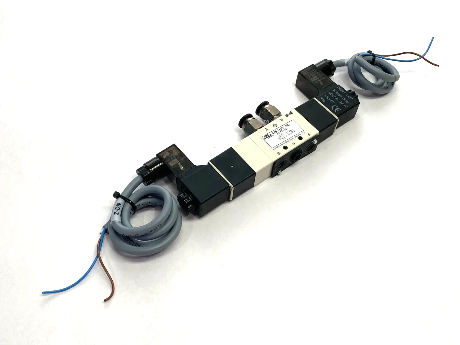Used Automation Direct NITRA Pneumatic Double Solenoid Valve 24VDC 2.5W Solenoid Valves Michigan US | Maverick Industrial Sales #1393284