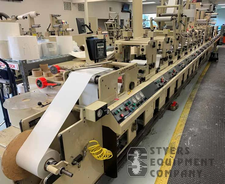 Used 1988 MARK ANDY 4200 Flexo Printing Presses Kansas US | Styers Equipment Company #223868