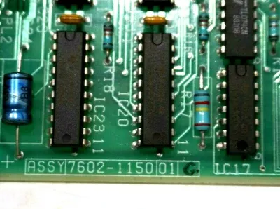 USED PRESSTECH 7602-1140-01 PC BOARD ASSY# 7602-1150-01 7602114001