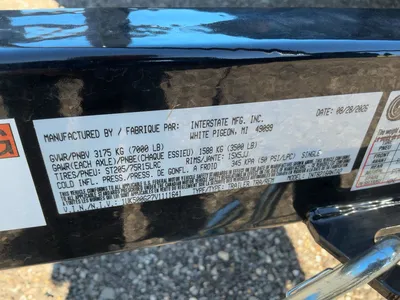 Used 2027 INTERSTATE 16' TANDEM AXLE Cargo Trailers Michigan US | Miedema Asset Management Group #1483952