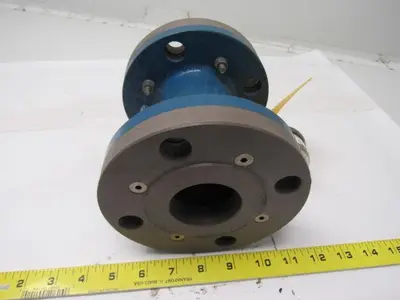 Ronningen Petter 6" Flange Bladder Coupling 0-200 PSI 3-1/2" Hole Centers