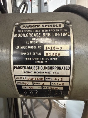 Used 1983 PARKER-MAJESTIC INC. 1418-6 Reciprocating Surface Grinders Illinois US | Aucto #1355366