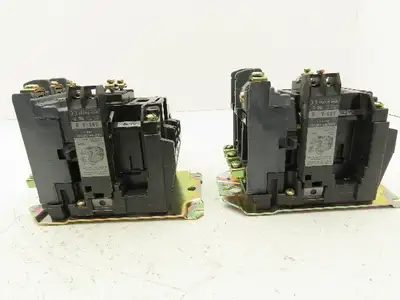 Allen-Bradley 500-AOD930 Motor Starter Contactor 120V Coil 600VAC 18A Lot Of 2