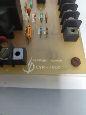 Used CLINTON CVR-1000 Miscellaneous Equipment (Electrical & Power) Ohio US | Surplus Asset Holdings #1470120
