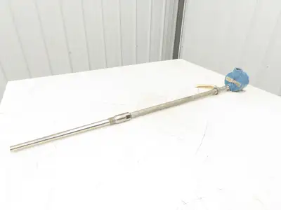 Rosemount 0183P21K2CT0J120T Temperature Sensor 38"Probe 1/2"NPT Model 79 Head