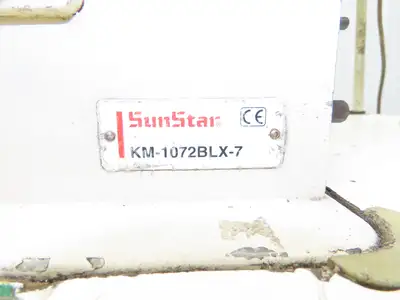 KM-1072BLX-7 Fortuna Industrial Sewing Embroidery Servo Machine 230VAC 1Ph *Read