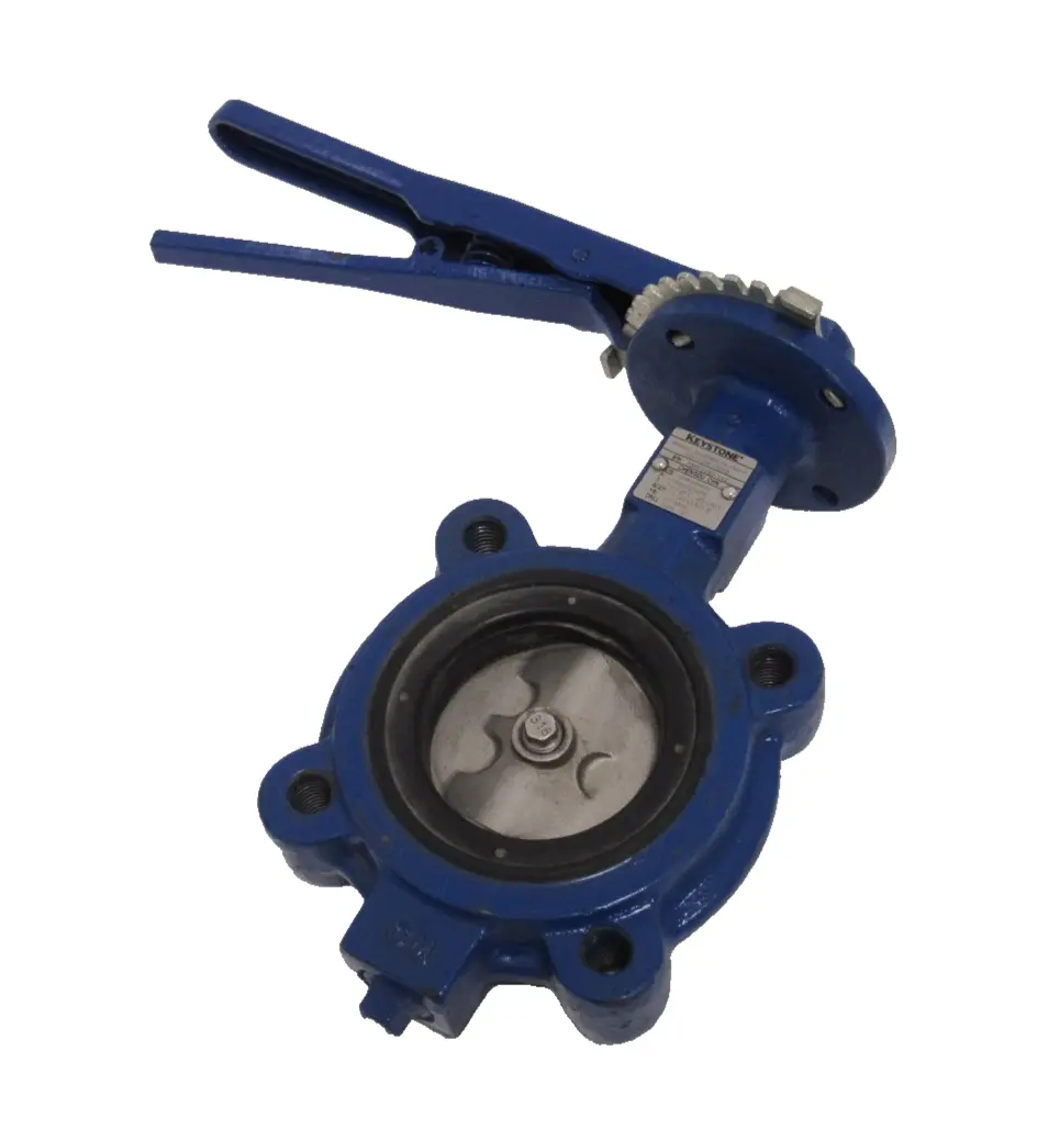 NEW KEYSTONE 22-0080L0A10017-IOS10S9E100KB BUTTERFLY VALVE 3" DN80/NPS3