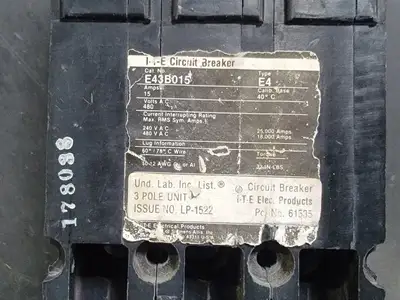 USED ITE E43B015