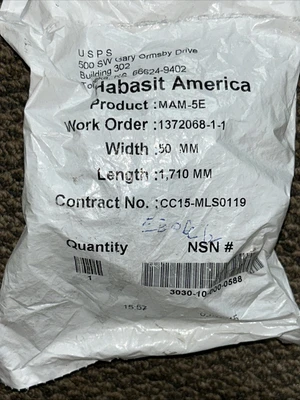 Large Lot Of 40 Various Habasit America Belts See Photos For P/N’s