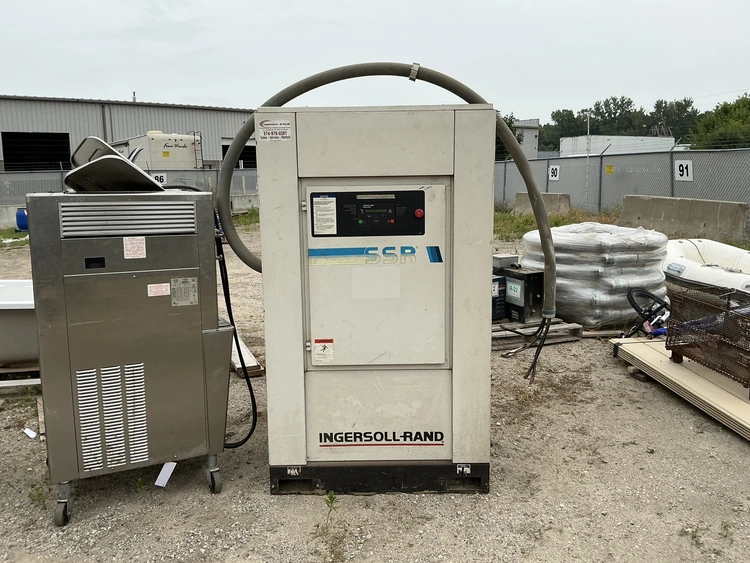 Used INGERSOLLRAND SSR-EP5OSE Rotary Screw & Sliding Vane Air Compressors Michigan US | Miedema Asset Management Group #1341939