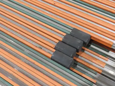 Duct-o-wire HD-1000 Overhead Crane Power Rail System 1000A 575V Inverted V 359'