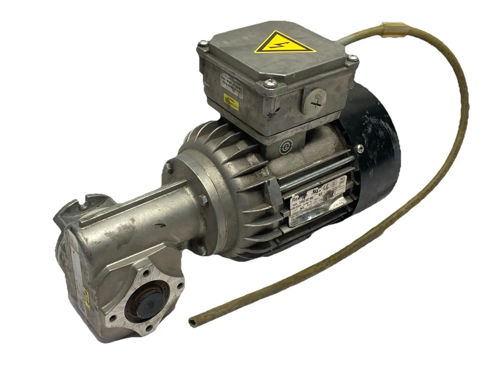 USED BOSCH REXROTH THREE‑PHASE MOTOR 0.18‑0.22 KW