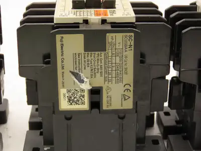 Fuji Electric SC-N1 Magnetic Contactor 120V Coil Lot of 3