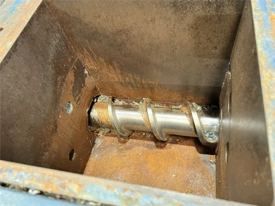4.5" John Brown/Egan Ram Stuffer Extruder, 32:1 L/D, 250 Hp AC Motor