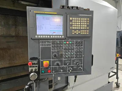2011 Leadwell LTC-45CXL CNC Lathe w/ Tailstock and Indexer, 12 Slot Turret, Conveyor, 3-Jaw Chuck,