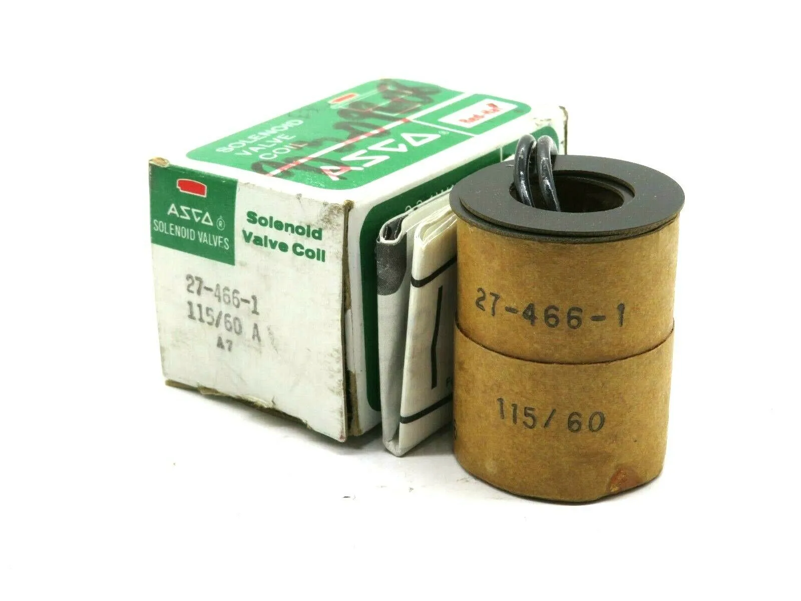NEW ASCO 27-466-1 SOLENOID VALVE 115V 60A 274661