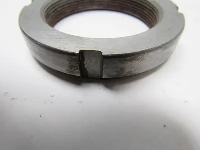 N-10 Locknuts 18 Threads per Inch 2.688" Outside Dia Lot of 3