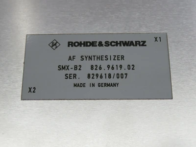Used ROHDE & SCHWARZ _UNKNOWN_ Test Equipment - Other | OCO Industrial #1631432