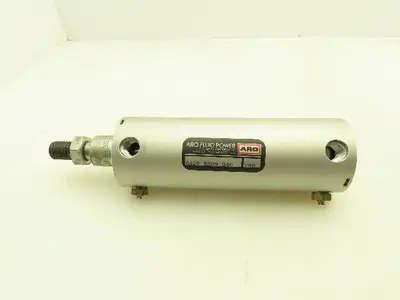 Aro 0420 5009 040 Pneumatic Air Cylinder 2" Bore 4" Stroke Needle Valve Ports