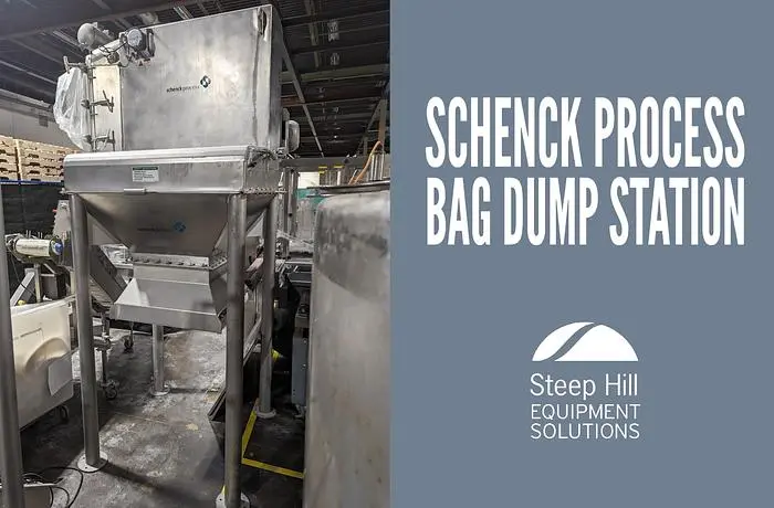 Used SCHENCK BAGDUMP Dust Collectors | Steep Hill Equipment Solutions #773311