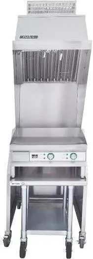 Ventless 2ft Package 24" Griddle, Table