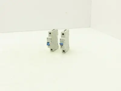 Allen Bradley 1492-D1C400 Mini Circuit Breaker 40A 1-Pole 220V Ser D Lot of 2