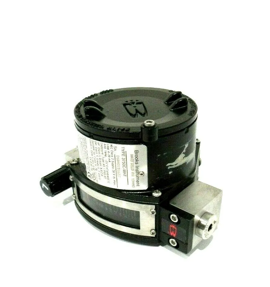 NEW BROOKS INSTRUMENT 3750CA1D11BEKAGAAA FLOWMETER W/ 3750C-MAT