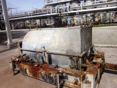 (5) Bird 36 x 72 screen bowl decanter centrifuges, 316SS.