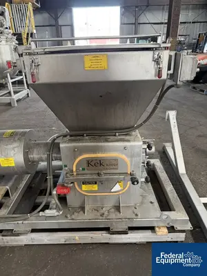 USED Kemutec Kemutec Kek Kibbler Lump Breaker, S/S, Model M305