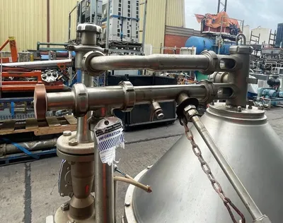 Alfa-Laval VNPX 510 SGD-34G-50 clarifier centrifuge skid, 316SS.