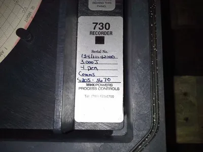 Power Process Controls 730 Recorder, 4 pen