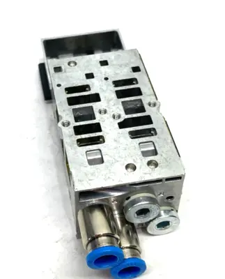 Used FESTO SUB-BASE VALVE MANIFOLD TERMINAL VMPA2-FB-AP-2-1 Solenoid Valves Michigan US | Maverick Industrial Sales #1089303