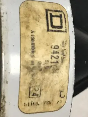 USED SQUARE D 9421L512
