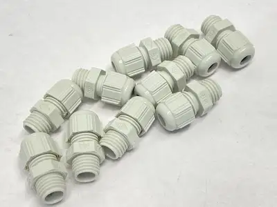 New | in-Stock Altech Corp Polyamide Liquid-Tight Cable Gland M12x1.5 Gray LOT OF 10 Electrical Fittings Michigan US | Maverick Industrial Sales #1390776