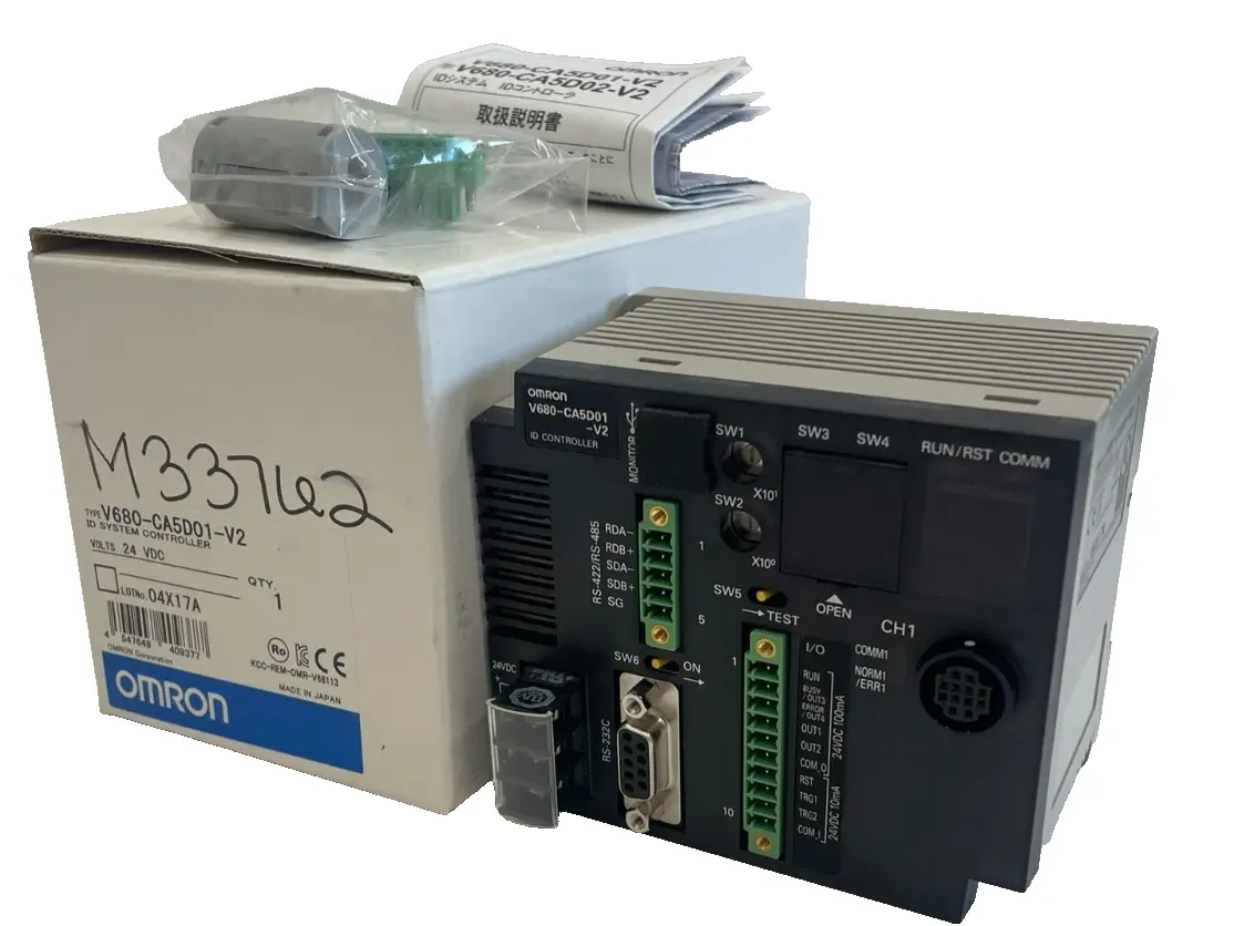 NEW OMRON V680-CA5D01-V2 ID SYSTEM CONTROLLER 24VDC V680CA5D01V2