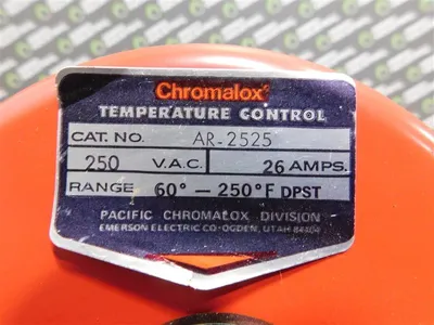 Chromalox ARMTO-22155T2 Temperature Control AR-2525 250VAC 26A 60°-250°F New