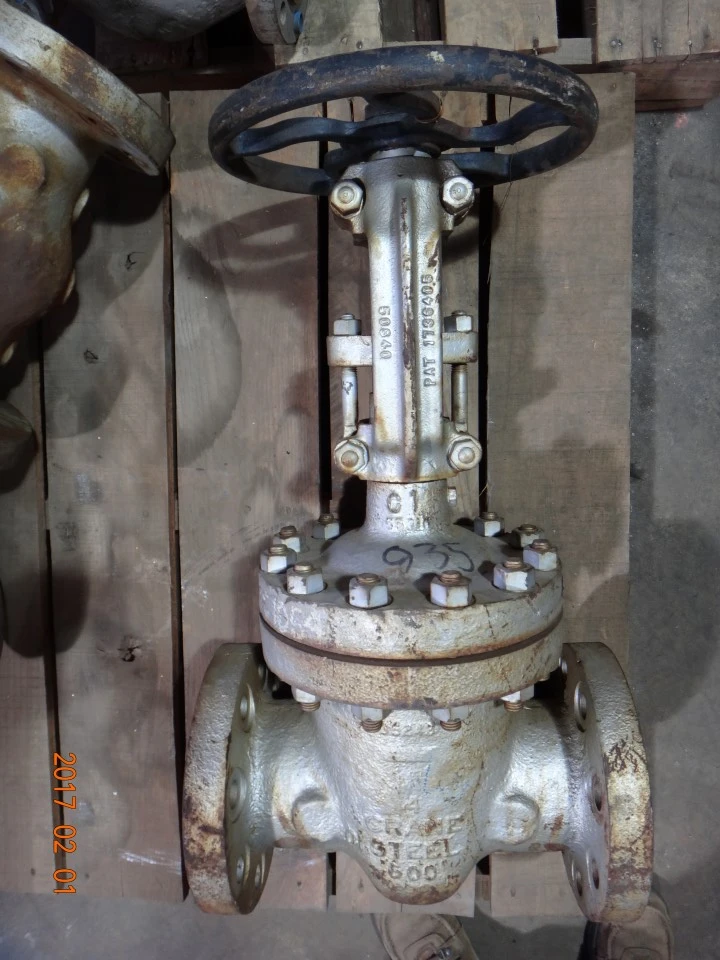 Crane 4", Class 600, CR13, Gate Valve