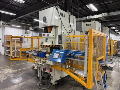 Used 2017 AIDA NC1-1100 Straight Side Presses Michigan US | Midwest Press and Automation #1319635