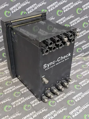 Basler Electric BE1-25 M1G A6P N5R0F Sync-Check Solid State Relay Used