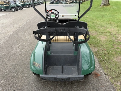 (1) 2014 E-Z-Go golf cart with a Kawasaki gas engine, does not include Club canopy or ball washer, f...