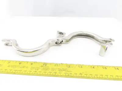 3" Stainless Steel Sanitary 2 Piece Clamp Lot Of 2