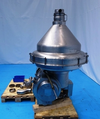 Alfa-Laval MRPX 418 HGV-74C cold milk separator, incomplete.