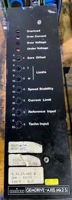 GEC GEMDRIVE-AXIS #MK2S AXIS DRIVES