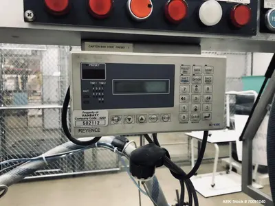 Used CAM AV06 Automatic Vertical Glue Cartoner | Intermittent Motion Cartoning Machine