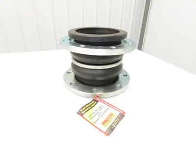 Proco 242-C  8"x 10"L Rubber Expansion Joint Type NN #150 Flanged Double-Sphere