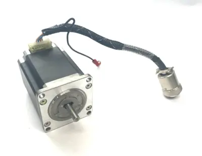 Used Sanyo Denki Step-Syn 2-Phase Stepping Motor SANMOTION F2 1.8º Step Motors (misc) Michigan US | Maverick Industrial Sales #1395641