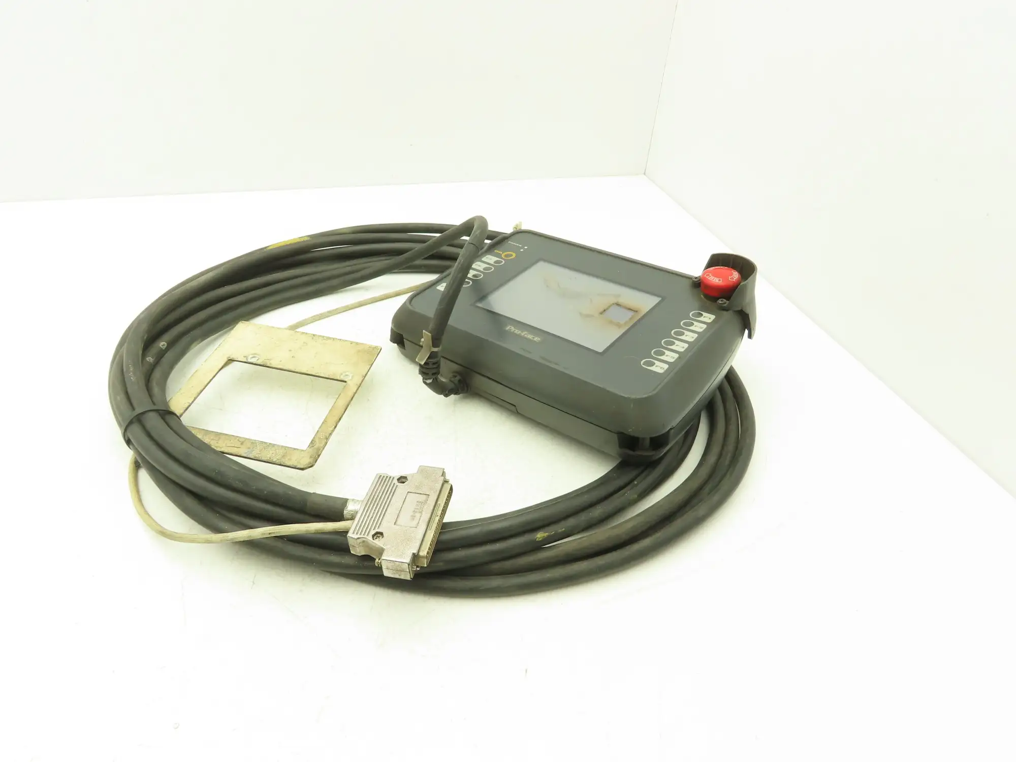 Proface 3080028-02 Robot Teach Pendant Display Unit With E-Stop & 25' Cord